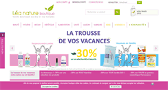 Desktop Screenshot of leanatureboutique.com